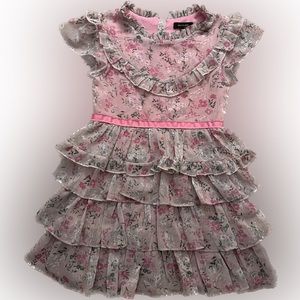 Beautiful Ruffle Pre-LOVED Imoga Dress Size 4